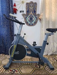 جهاز بايسكل رياضي مستعمل بحالة جيدة جدا ( اخو الجديد) السعر 125  للاست...