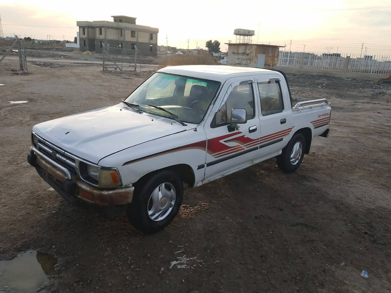 سلام عليكم للبيع تيوته 91 رقم بغداد مشروع وطني سنويه 2028 شرط تحويل فقط لستلام لوحات محرك كروسده كير مكفول شاصي مكفول سياره حلوه رشه صبق جماليه فقط لادعمه ولا كلبه لشرط سعر 35وبيه مجال مكان سماوه الخضر  ‏‪***********‬‏
