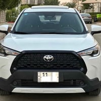 تويوتا كورلا كروز خليجي هايبرد 2025 جديده جدآ رقم بغداد بأسمي تحويل مب...