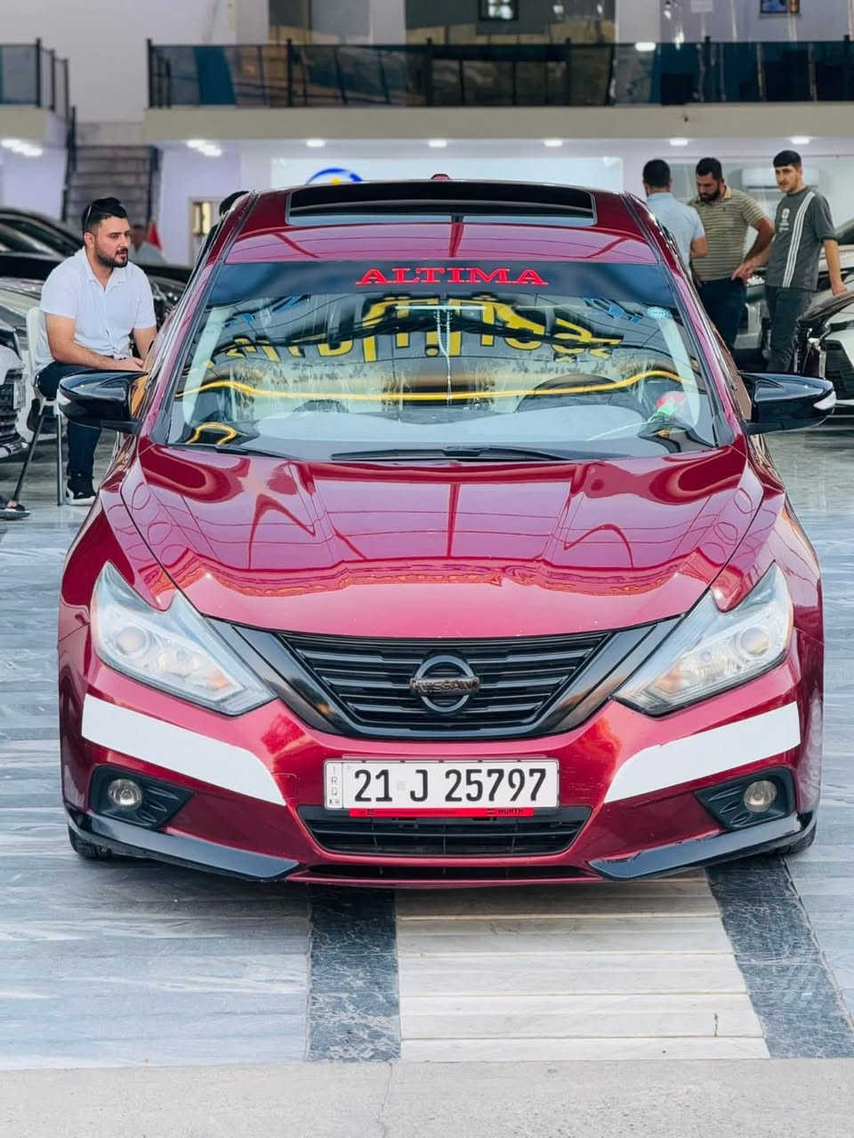 السلام عليكم
للبيع نيسان التيما 2017 SV  بلاص وارد امريكي
كير محرك كهربائيات حداديه امامي خلفي كلهن بشرط
——————————————&
المواصفات 
-بصمه
-تشغيل بعد
-فتحه
-شاشه
-رادار جانبي
-كروز مثبت سرعه
-حساس اطارات
-مانع انزلاق
-مقاعد كهرباء ⚡️ 
-تبريد خلفي قطعتين
-بصمه ابواب
-مري كهربائيه 
-اشاير بلمري
-كامرا خلفيه
-مقاعد امامي هيتر
-ستيرن هيت
—————————————&
اخوان حادث السياره نص جاملغ امامي ونص جاملغ خلفي باب تبديل بلاد بدون ايرباك السونر مرفق مع الصور
العنوان ديالى خانقين
للاستفسار ***********
***********
