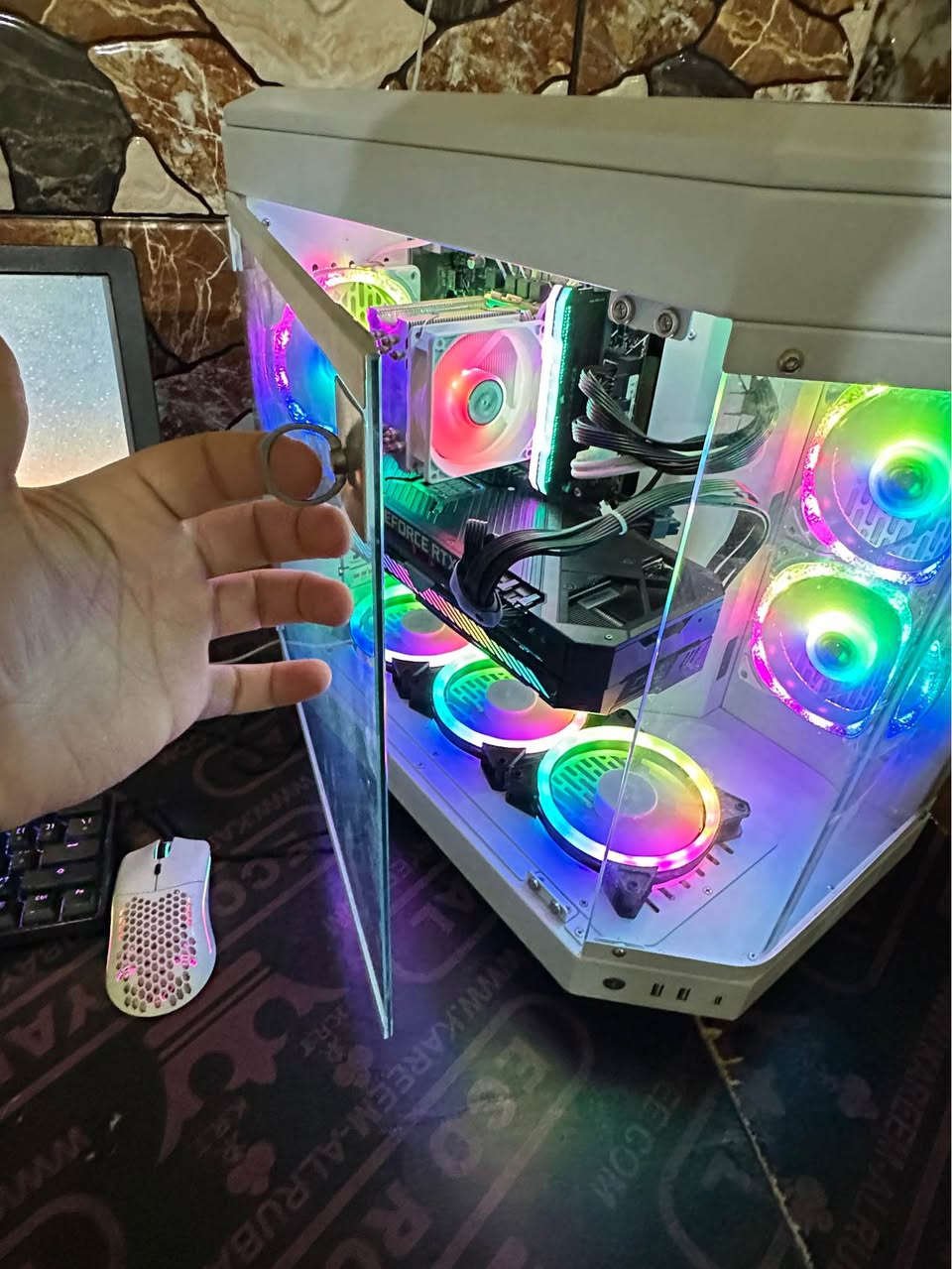 i5 gen 12 
RAM 16X16 3200 rgb
H610 asus
RTX 3080 rgb asus
PSU 750W

512GB M.2
1T ssd

التجميعه مستعمله قليل حتى ريحه الشركه بيها انطي بيها ضمان شهر كامل تفحص على راحتك سعرها 1.500 قابل للتفاوض ومتوفر توصيل 🚚 السماوا, المثنى


**إذا كنت صاحب هذا الإعلان وتريد حذفه لأي سبب، رجاءا أرسل رسالة إلى الدعم الفني**
