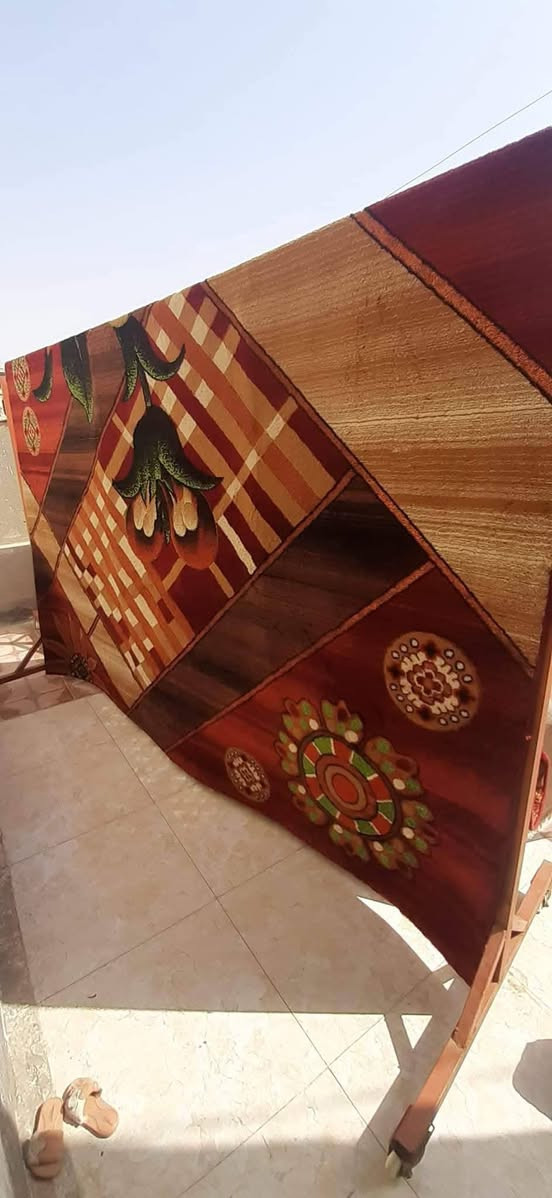 السلام عليكم
غسل الزوالي والمفروشات والبطانيات سعر المتر بالف دينار غسل ممتاز للإستفسار خاص او واتساب ***********  ديوانية التقيه الثالثه ساحة التوديع مقابيل حسينيه باب الحوائج بشارع ملعب الخماسي على طريق النجف توجد خدمة توصيل
