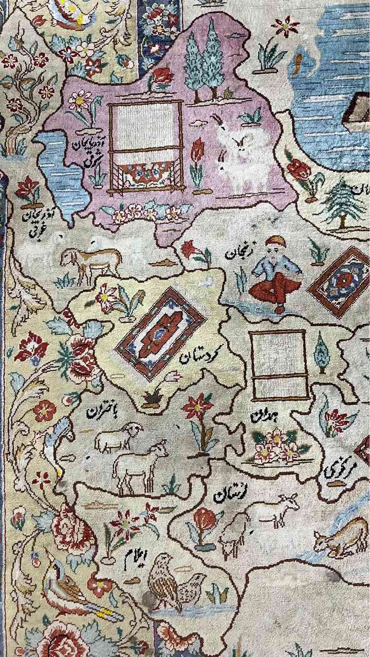 سجادة ايراني ممضية قم محتشم صادق داودي خريطة ايران التاريخية انتيك حرير طبيعي بيور 100 عقدة يدوي مقاس 2,25m*1,50m 
كل خيط فيها يعكس تاريخاً عريقا وذوقا ارستقراطيا لا يقدرة إلا عشاق القطع النادرة لمن يبحث عن التميز الحقيقي هذة السجادة صنعت لتكون واحدة فقط لا تتكرر 🪢
https://www.facebook.com/share/183ENmfcs4/?mibextid=wwXIfr المنصورة, الدقهلية


**إذا كنت صاحب هذا الإعلان وتريد حذفه لأي سبب، رجاءا أرسل رسالة إلى الدعم الفني**