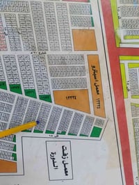 للبيع قطعه مساحه ١٢٥مربع لل٤٠٠٠ موقع حلووو كللش مقابل المربع الذهبي قر...