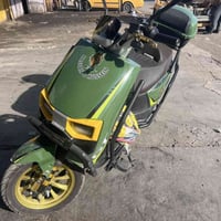 للبيع شحن 6 بطاريات ماشية 7000  دراجة جديدة ومضمومة صارلهة 8 اشهر عندي...