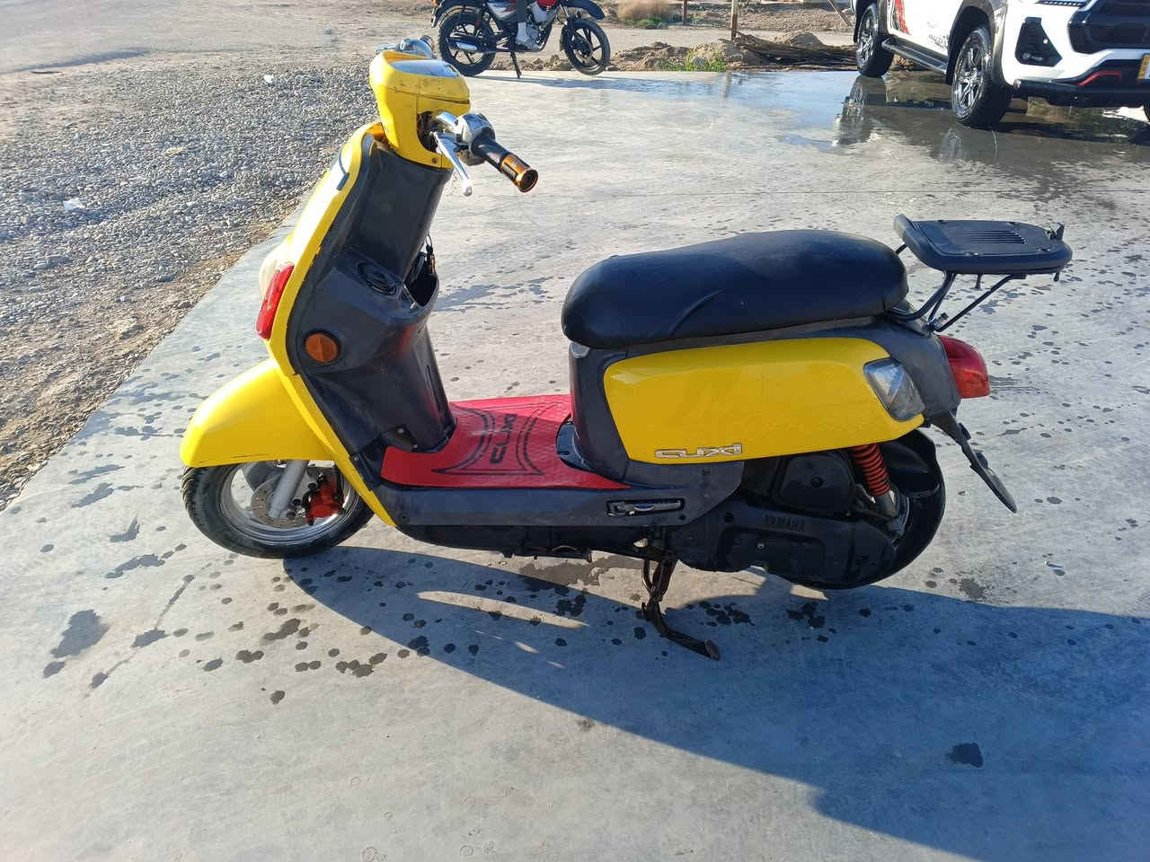 مسطرة نوزل للبيع دراجة حلوة نكرة سلف يرادلهه ترتيبات  مفتوحه مكانهه ديالى سعرهه 550وبيهه مجال حك الجية الشراي يتصل ***********
