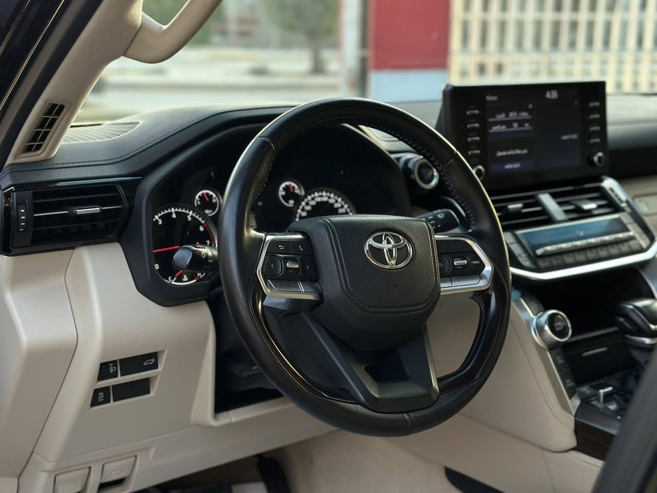 (بسم الله الرحمن الرحيم)

لاندكروز 🔥 2022 💣 ساز 💥

فول مواصفات 💯 :

1- بصمة 🎧
2- فتحة 🕳️
3- شحن لاسلكي 💥
4- جنطة كهرباء ⚡️ 
5- كراسي كهرباء 💥
6- شاشات عرض 
7- شاشة كبيرة 🖥️
وباقي المواصفات 

العداد : 61.000 Km ✅

حجم المحرك : 4.000 تنفس طبيعي 

السيارة مكفولة كفالة عامة 

(عدا صبغ بسيط بمسطرة الجنطة الخلفية
تحت الرقم  ) ✅

#السعر 62.500 $ 
625 ورقة للتفاوض او للاستفسار الاتصال على الرقم 

***********
***********
#مسلم الخفاجي 

بغداد/ جكوك / قرب مرور الكاضمية
