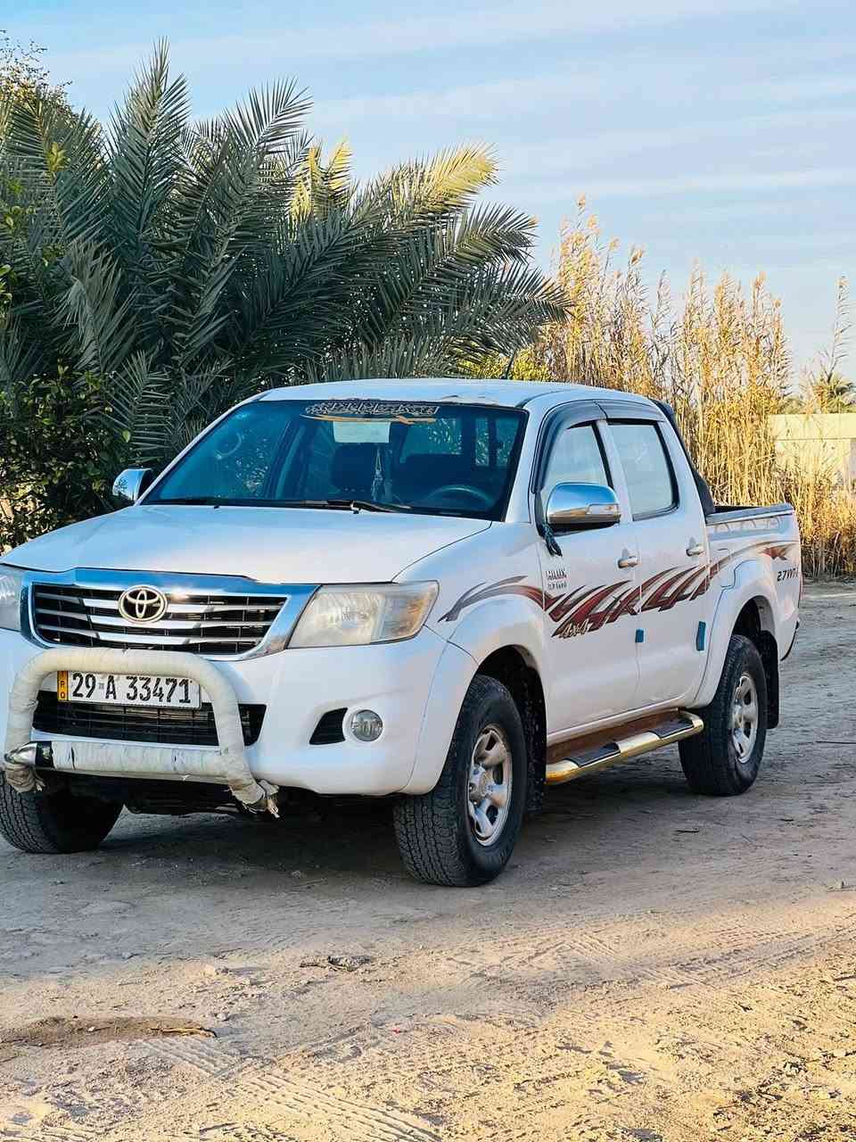 لبيع هيلوكس 2014 سيارة مكفوله كير مكينه سياره رقم. واسط تحويل ثاني يوم سياره ماشيه ٢٦٠ سيارة نضيف كلش مال جناي بيه تجيه بصيطه كلش سهره ١٦٢ وبيها مجال ‭٠٧٨٠ ٧٣٥ ٤٢٨٥‬
