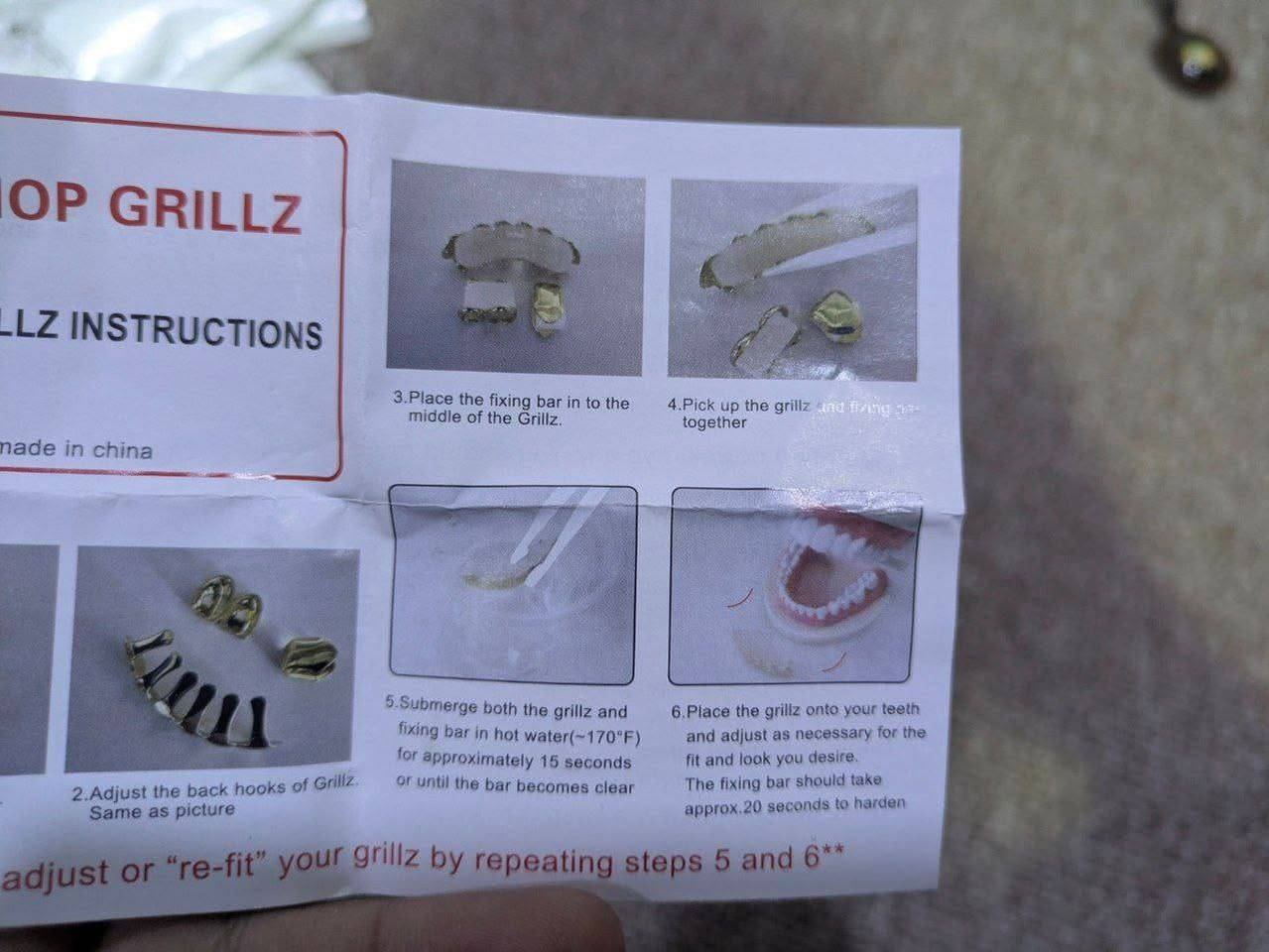 اسنان فضية بهل شكل اليفيدة ينطينا بي سعر وياخده


**إذا كنت صاحب هذا الإعلان وتريد حذفه لأي سبب، رجاءا أرسل رسالة إلى الدعم الفني**