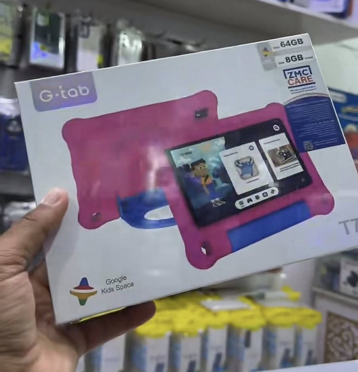 تابلت G-tab T7 للبيع 🔥
📱 شاشة 7 إنچ
⚡ رام 8GB (4+4)
💾 ذاكرة 64GB
📶 واي فاي
🤖 أندرويد 14 – إصدار Pro
🧒 مناسب للأطفال (Google Kids Space)
🔋 بطارية 3000mAh
📦 مع الكفر وجميع الملحقات

✨ ما مفتوح بعد ه بل كارتونه وجديد
💰 السعر: 75
📍 مناسب للدراسة، الألعاب، واليوتيوب


**إذا كنت صاحب هذا الإعلان وتريد حذفه لأي سبب، رجاءا أرسل رسالة إلى الدعم الفني**