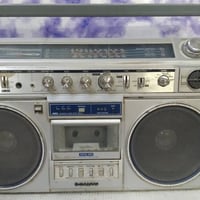 راديو مسجل ستريو ماركة SANYO راديو 4 موجات بيFM المسجل شغال بالكامل  م...