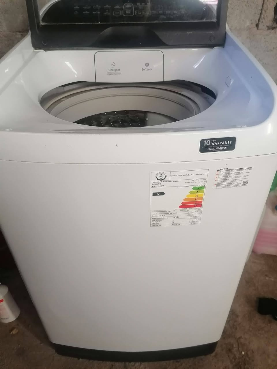 غساله اوتماتيك حجم كبير نوعيته سامسون الدرجه الاولئ اشتريته من الجمعيه العام و متوازي عله فلوس و اريد ابيعه سعره 250 رقم هاتف*********** مكاني فلوجه الجغيفي الثانيه
