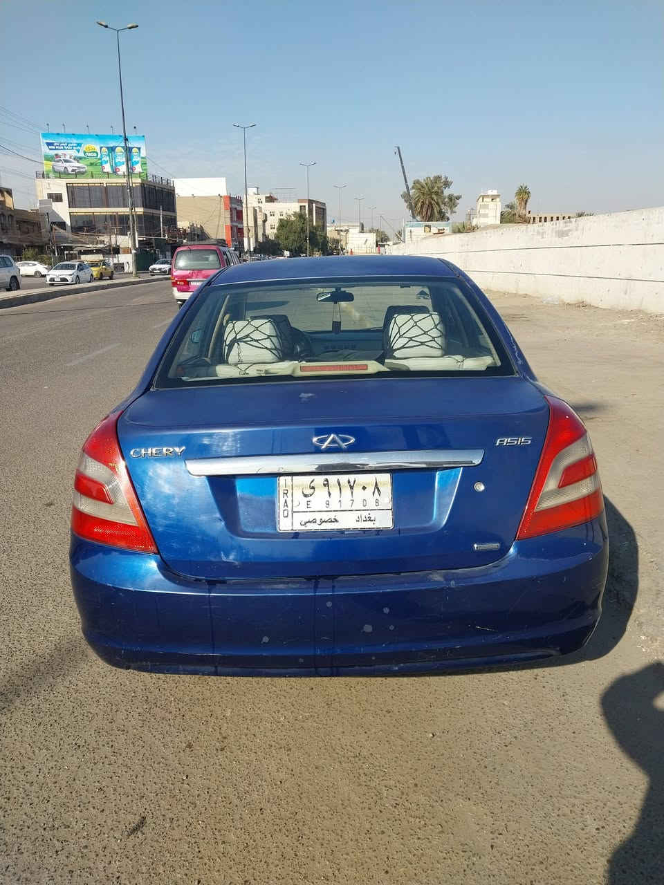 السلام عليكم..للبيع سياره شيري E5 موديل 2013 كير عادي
تبريد شغال بيها نواقص بسيطه وتكحيلات  السعر 38$ بغداد/الحريه ***********
