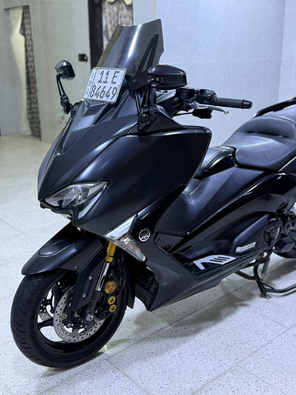 بسم الله ما شاء الله 
TMAX 530 2019 DX رقم بغداد 
كفالة عامة من كل النواحي شرط الفحص
نظافة 100/100
المسافة المقطوعة 43000 km
العنوان مدينة الصدر شارع الفلاح قطاع 12

الراغب بالشراء هـ***********
