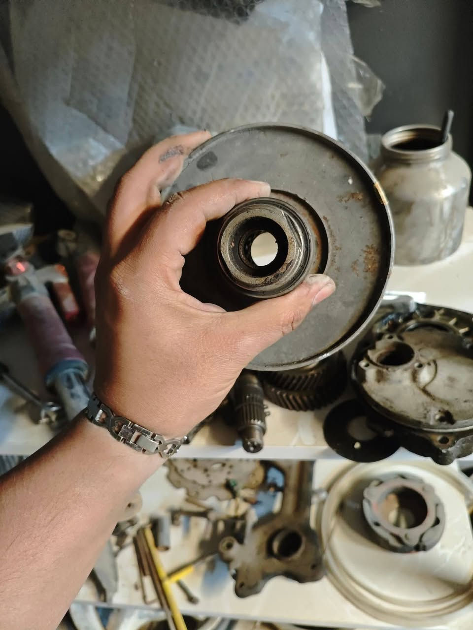 سلام عليكم اخوتي للبيع والسعر جوه السوك ومتوفر توصيل
كرنك ماركة حسين سهم مستعمل مدة 3 ايام
اكسل كامل سكنس فحل
سلف سكنس فحل
جامه صد الهواء سكنس فحل
اصابع بريك
بك لايت اصلي ياماها سكنس فحل
صفاكات كلج خلفي اصلي
*********** واتس اب
