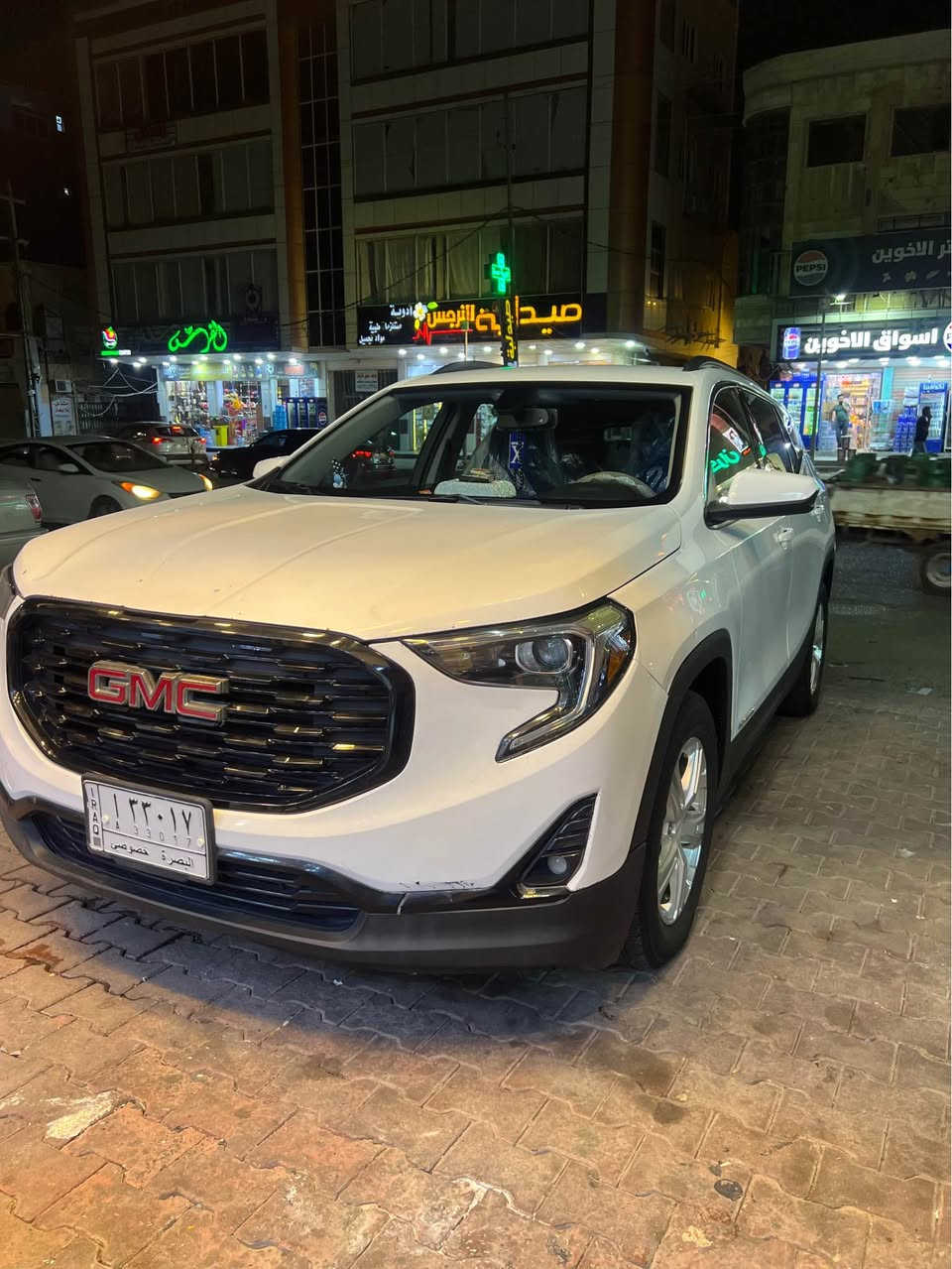 GMC 
تيران2019 وارد  امريكي حادث صطحي بدون ايرباك صبغ بس بنيد بدون ايرباك السيارة مواصفات Sle طخم تاير جديد  تحويل ثاني يوم 
مكاني بصرة رقمي *********** شراي يتصل فقط 
سعرها 160 وبيها مجال قليل البصرة, العراق
