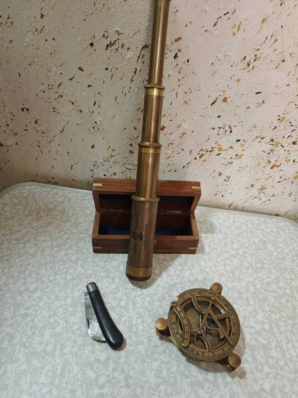 مجموعه قطع مميزه دربيل نحاس وبواصله نحاس وموس السعر للمجموعه كامله 40 دينار شامل التوصيل والله يبارك لصاحب النصيب


**إذا كنت صاحب هذا الإعلان وتريد حذفه لأي سبب، رجاءا أرسل رسالة إلى الدعم الفني**