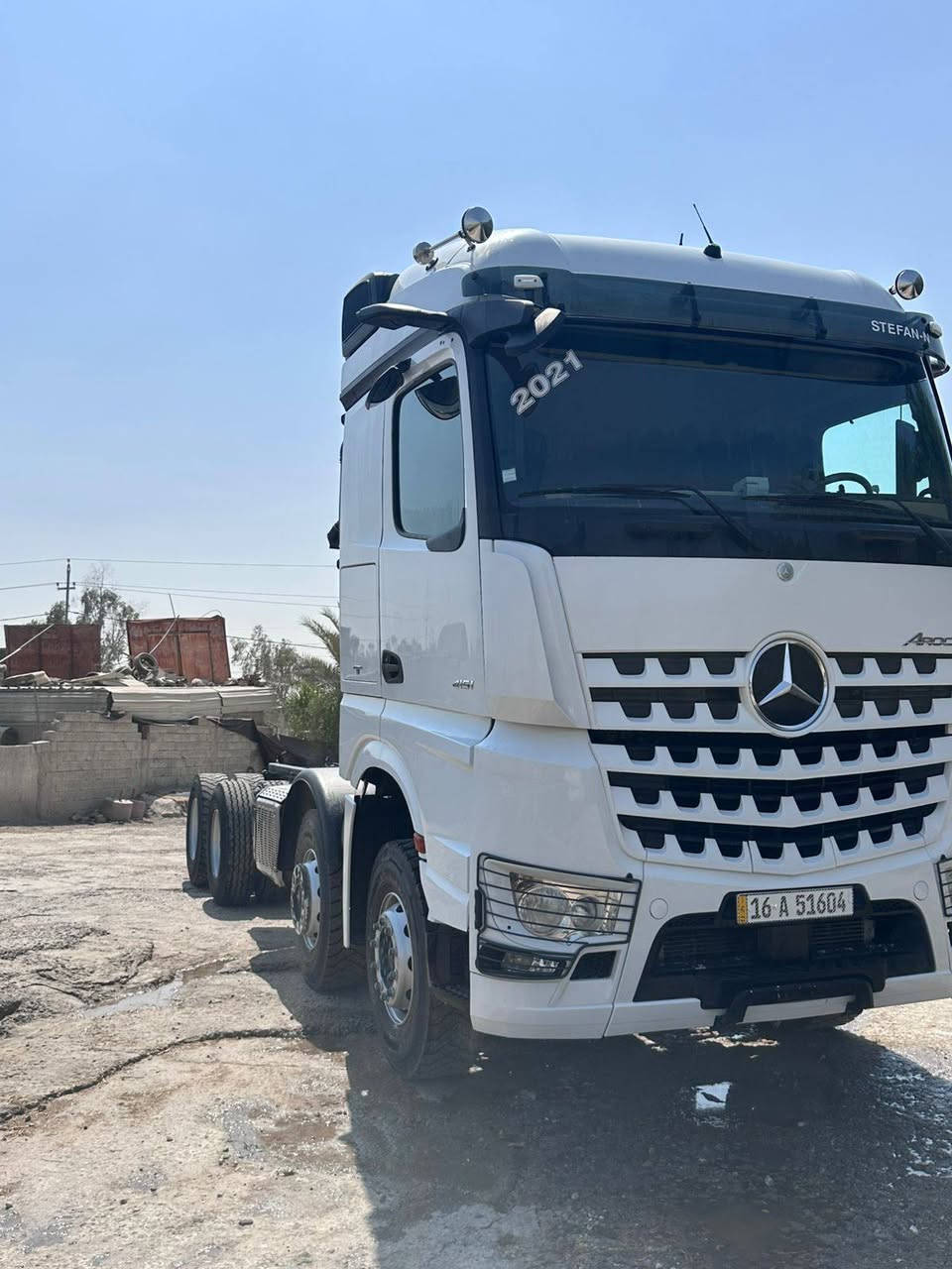 اللهم صلي على محمد وآل محمد 

للبيع مارسدس وحش عقرب قلاب بلادي 
موديل 2021 اصل بموديلها 

مسجله قاطره ومقطوره ٣ لوحات 
مكينه حجم  51
السعر 9$ شدات 
العنوان النجف 
لستفسار الاتصال ***********
