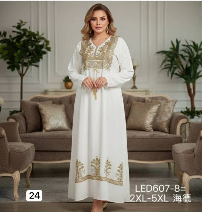 🌟 خامة كشمير سادة
شغل تطريز  يجنن✨
قماش ناعم، خامة مكفولة 
القياس 2Xl. 3XL. 4XL. 5XL
6 ألوان  بالدرزن بدون تحديد الوان الوان تجي من التجهيز
#للمتابعين


**إذا كنت صاحب هذا الإعلان وتريد حذفه لأي سبب، رجاءا أرسل رسالة إلى الدعم الفني**