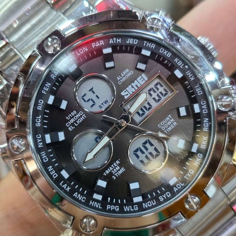 دكّة الساعچـي ⌚️
.
SKMEI World Time Dual Display 🌍
كل وظيفة تحتاجها — بمعصم واحد.
مسافر؟ رياضي؟ رجل أعمال؟
هذي الساعة صُنعت لكل الأوقات.
🌏 World Time — وقت أي مدينة بالعالم فوري🔥
.
للحجز والاستفسار دايركت او على الواتساب 📲
يتوفر توصيل لجميع المحافظات 🚚
#العراق #viral #reels #trending #luxury


**إذا كنت صاحب هذا الإعلان وتريد حذفه لأي سبب، رجاءا أرسل رسالة إلى الدعم الفني**