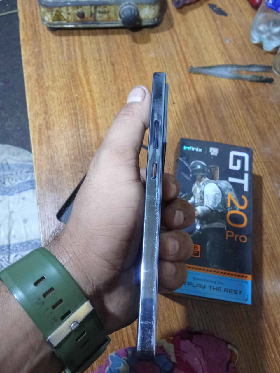 Infinix GT 20 Pro
ذاكره 256

رام24

بوبجي 120فريم

بي زر البور اشويه بيها قوه
كامل ملحقاته

السعر 280الف مجال حك جيه ويرهم مراوس اعلى منه وانطي فرق

بغداد الكفاح بغداد, العراق


**إذا كنت صاحب هذا الإعلان وتريد حذفه لأي سبب، رجاءا أرسل رسالة إلى الدعم الفني**