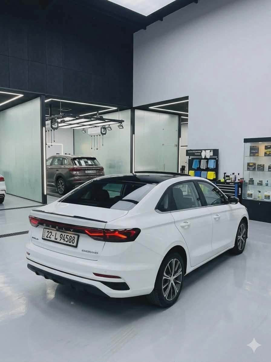 GEELY EMGRAND 2025 فول مواصەفات
 دەرکەی لای سەکن یەک بستی بچوک pdrکراوە هیچی دیکەی نیە زەمانی شەریکەی  باجگری ماوە ٤٤هەزار ڕۆیشتوە   سعریشی ١٣٥  واتساپ ڤایبر *********** أربيل, العراق

