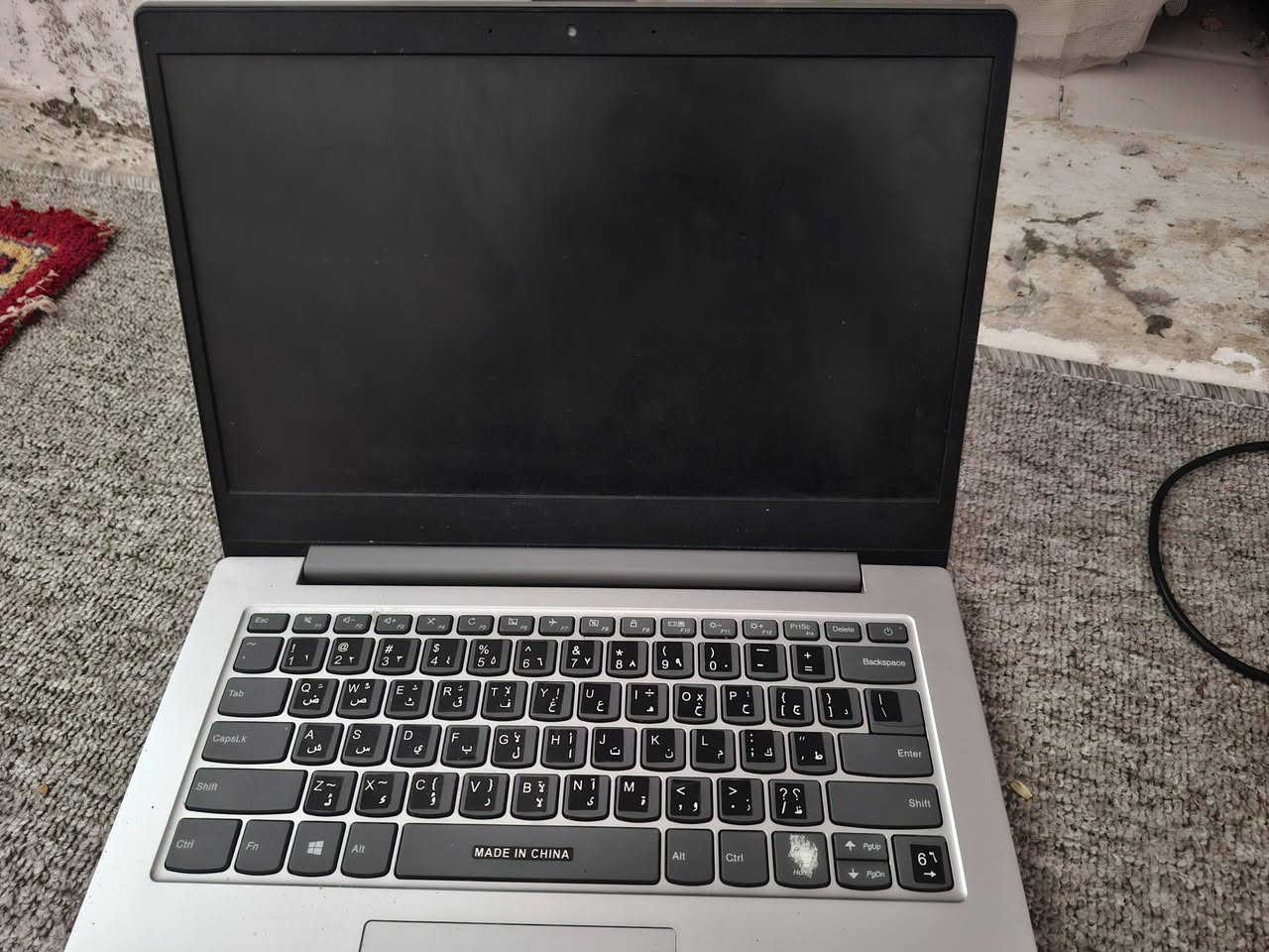 *المواصفات:*
- الشركة المصنعة: LENOVO
- الموديل: 81VS
- المعالج: AMD A6-9220e RADEON R4, 5 COMPUTE CORES 2C+3G (2 CPUs), ∼1.6GHz
- الرام: 4096MB RAM
- نظام التشغيل: Windows 10 Home 64-bit
- إصدار DirectX: 12 سعر 150 والا اكو ايباد مراوس


**إذا كنت صاحب هذا الإعلان وتريد حذفه لأي سبب، رجاءا أرسل رسالة إلى الدعم الفني**