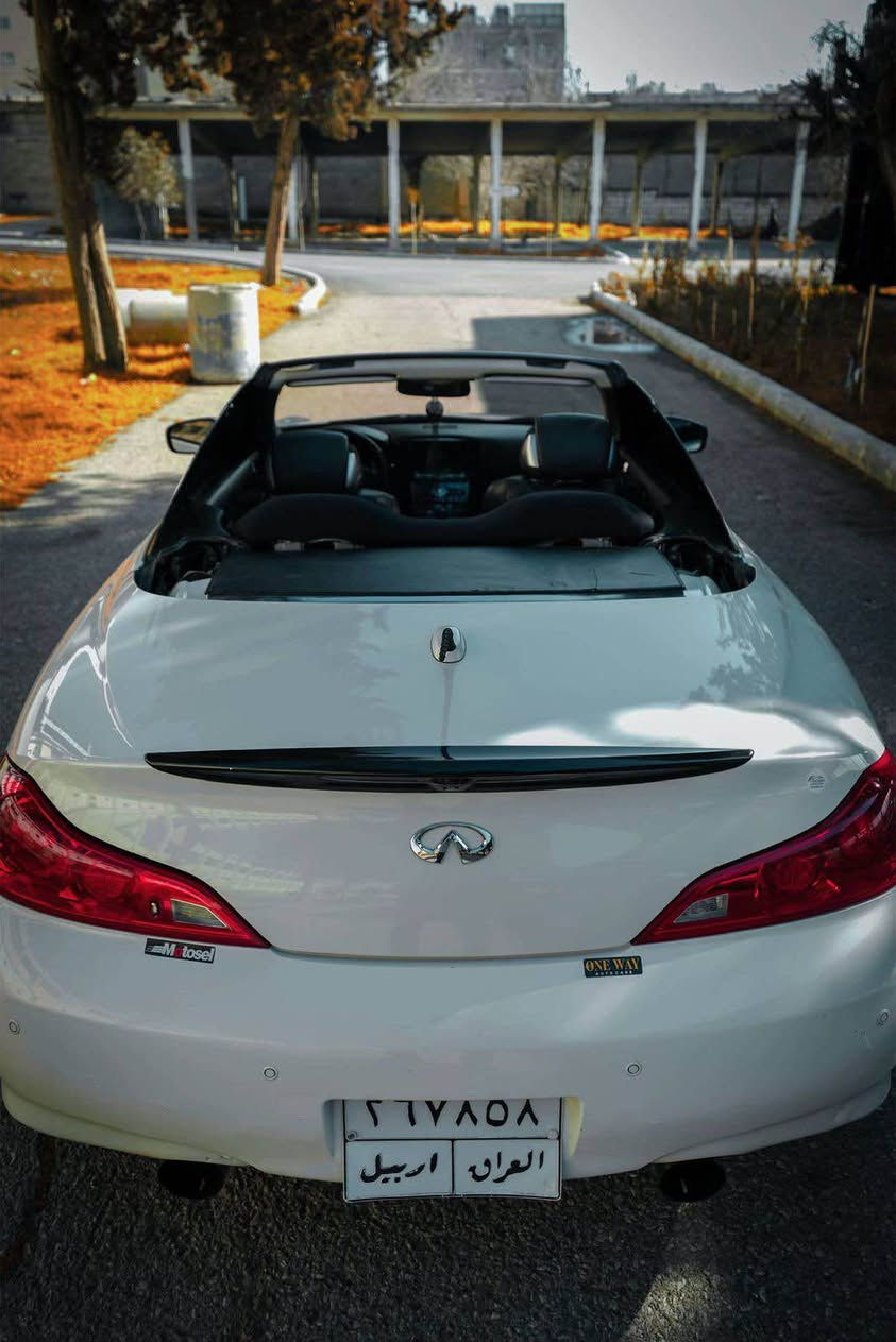 infinity g37 s كشف بؤ فرؤشتن يأن گؤرينةوة بة سةيارةي چوار دەرگا سةيارةكة بي سبوغة جئ جئ ساردي هةية فول فول مواسةفات گیر و مةكينة و كارةبايات بةشةرت سةياةكة بي هةيبة تةنيا كةشفةكةي عاتلة    ٢١$غەرامەی لەسەرە *********** شقلاوة, أربيل
