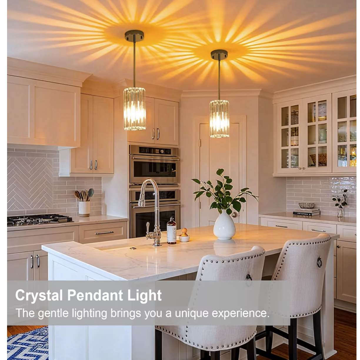 Chrome 2-Pack Modern Pendant Lights Mini Chandelier Kitchen Island Pendant Lights Hanging Light Fixtures Adjustable Crystal Chandelier Fixture For Island Dining Room Hallway Bedroom Irving, TX


**إذا كنت صاحب هذا الإعلان وتريد حذفه لأي سبب، رجاءا أرسل رسالة إلى الدعم الفني**