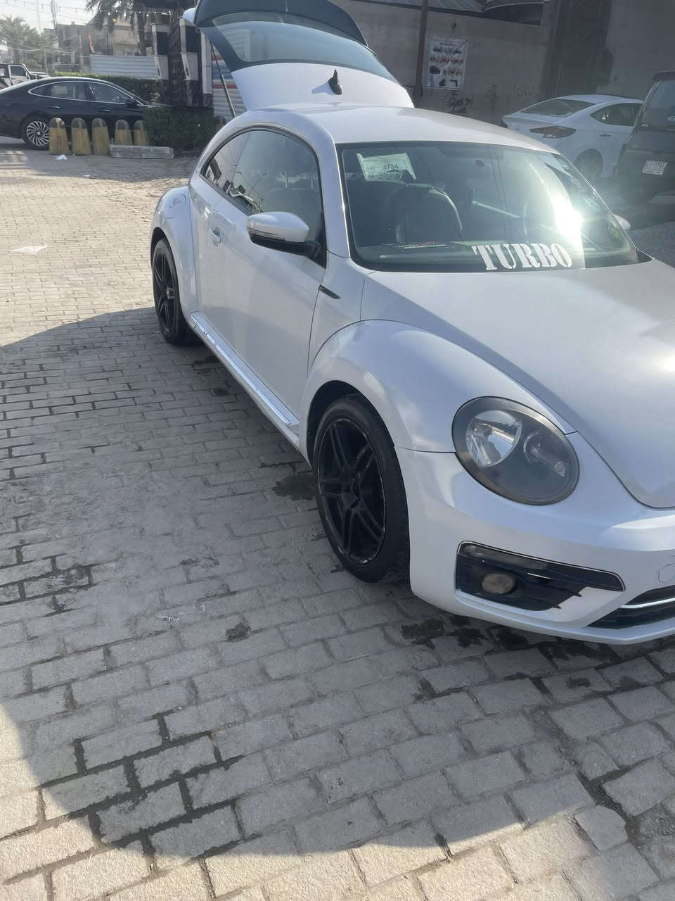 السلام عليكم بيتل 2017وارد امريكي حادث ثلاث قطع صبغ من امريكا رقم اربيل الجديد باسمي سيارة مواصفات معروفة محرك كير تبريد وتكييف كفالة محرك تيربو مكاني بغداد الحبيبية للون اسمنتي مميز السعر ٨٥وبيها مجال ***********
