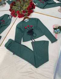 سوت نسائي • قماش قطن • مقاسات M L XL