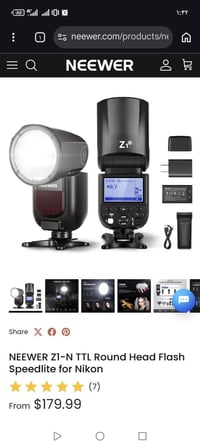 فلاش نيكون • neewer • جديد