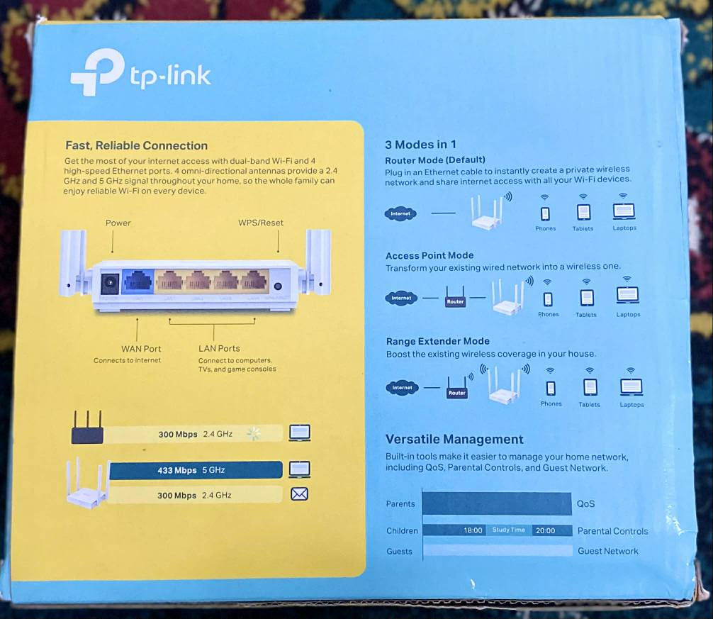 راوتر للبيع فايف جي سرعة 433 استعمال شهر اخو الجديد يغطي بيت 150؟ سعر 20 الف
***********
