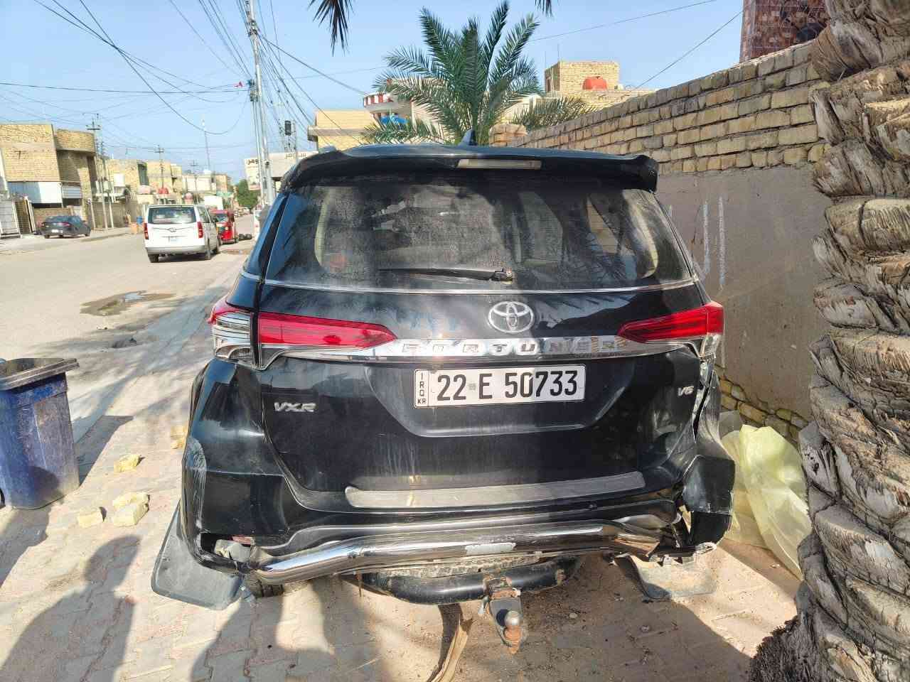 تويوتا فورتشنر استيشن موديل 2017مسويه حادث للبيع مكاني العماره ميسان التواصل على الرقم ***********
