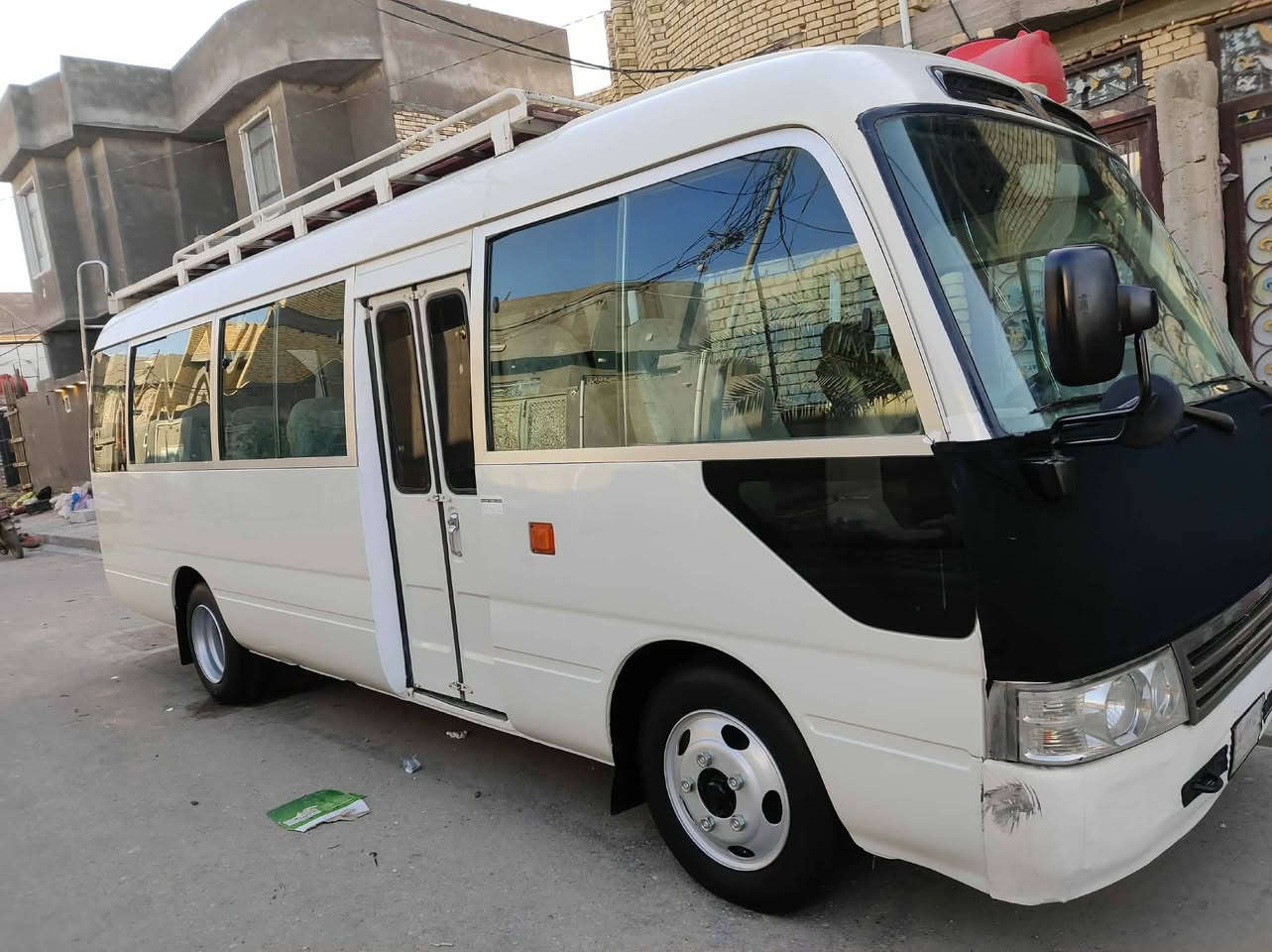 لبيع كوستر موديل 14 كير ومكينه شرط مكفوله كفاله عامه مصفره هيه وظريبه تحويل تاني يوم مكان السياره سماوه رميثه السعر والاستفسار أكثر انتصل عله الرقم ***********  *********** السعر 335
