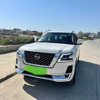 نيسان باترول اس اي بلص موديل ٢٤ ماشية ١٤الف ٣شاشه ضمان شركة السور السع...