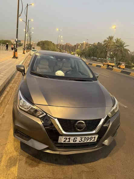 سلام عليكم 
نيسان فيرسا موديل ٢٠٢١ للبيع 
رقم سليمانيه لل٢٨ 
فول مواصفات للأخير 
بصمه 
رادار امامي خلفي 
اوتو بريك 
شاشة ديجيتال 
كار بلي 
تحكم جهتين 
منضومه زينون 
حادثه قطعه وحده فقط الجاملغ الأمامي الأيسر تبديل الباقي مكفول كفاله عامه 
السعر ١٢٥$ وبيهه مجال قليل 
للاستفسار الاتصال ***********  
مكان السياره واسط الصويره
