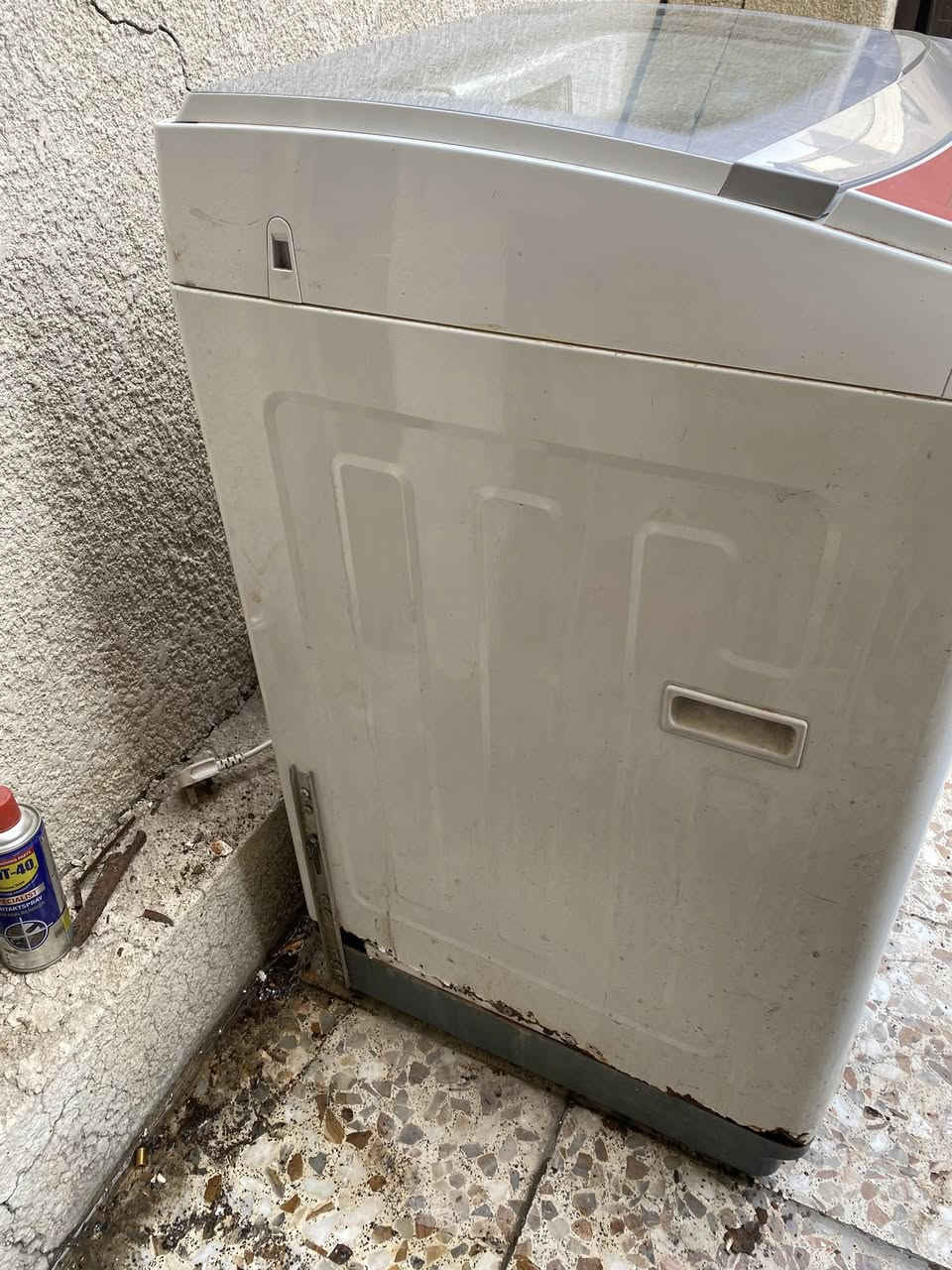 غسالة اوتوماتيك
نظيفة كلشي مابيهة مجرد القاعدة اليسار متاكلة شوية  نظافة 80 بالمية اي عطل مابيهة 
سعرهة 125وبيهة مجال مكاني بغداد الشعب 
***********
