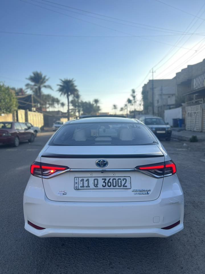 السلام عليكم
للبيع كورلا 2024 
فول موصفات هايبرد 
مكفوله كفاله عامه ماعنده رصعه خفيفه بلباب 
رقم بغداد بسمي تحويل ثاني يوم 
عليها دوشمه داخل سياره كامله  مال ساز اصلي 
 وعليها عازل حراري
وكماليات سيارات امرايات باتمان مطرايات وسبايدر لحيه 
 يدات 
المكان شهداء البياع   الرقم الهاتف ***********
