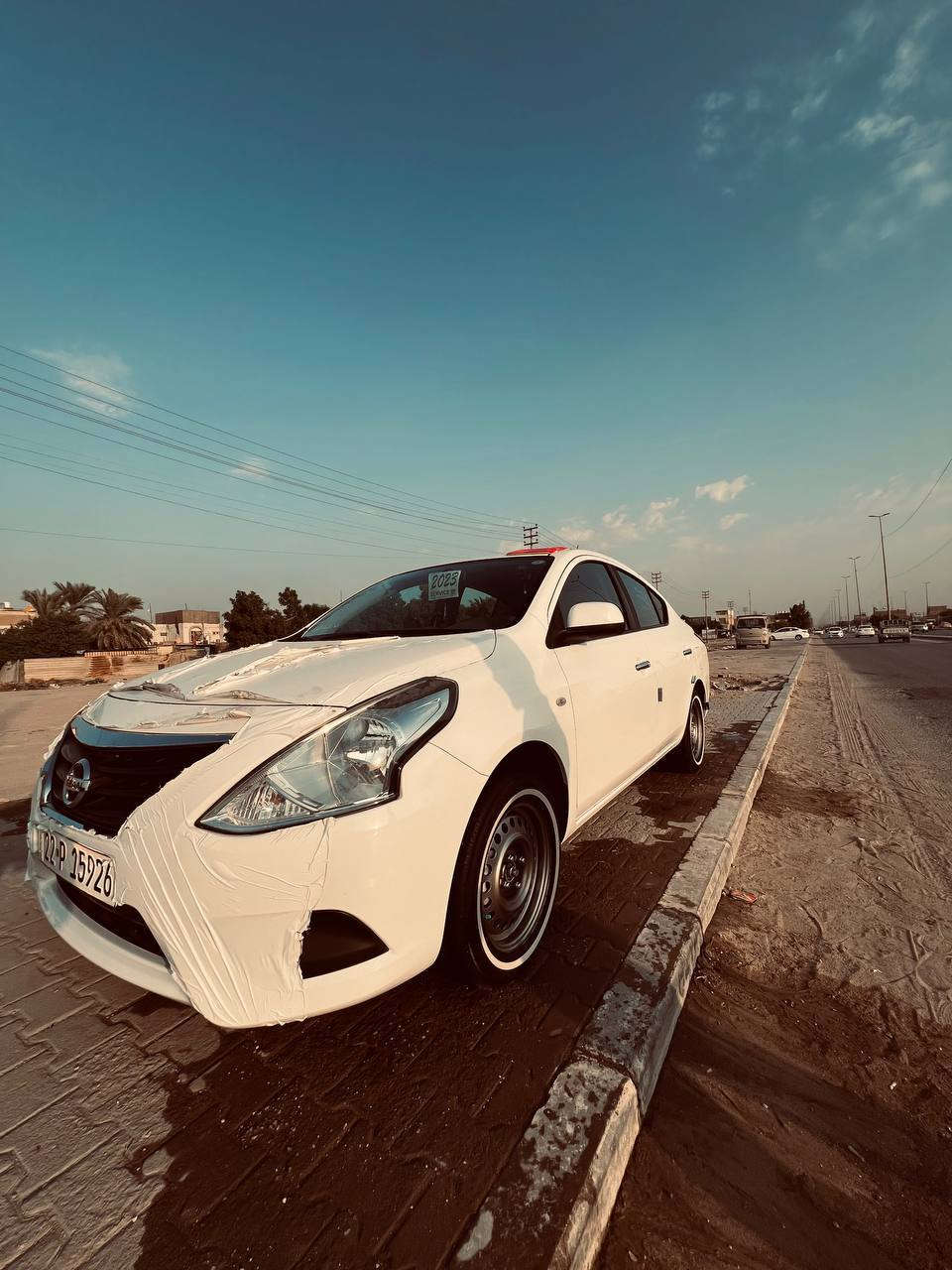 سلام عليكم نيسان صني للبيع موديل 2023 الهندي بليته زركه سياره .. مكفوله كفاله عامه
ماشيه 37 الف اني مطلعها زيرو ع ايدي 
تخم تاير جديد 
دوشمه جديده كامله
تبريد ثلج  
تدفئه 
سياره جديده 
االاستفسار ***********
مكاني النجف
