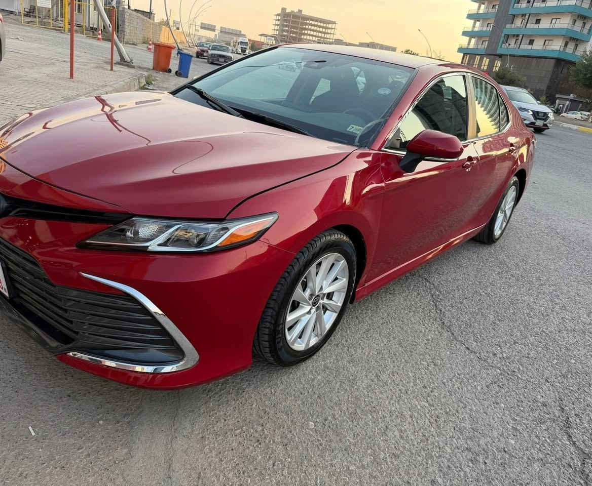 CAMRY LE
2023 كامري لون أحمر  LE بلاس
رقم السيارة أربيل 
السعر 18000$
رقم الشاصي 4 T1R 11AK3PU168952  
ماشيه 36 ألف mi
کشن كهرباء 
شاحن موبايل وايرلس 
وضعيات قيادة 3
2500 مكينة
تحكمات بالستيرن
ويل كب 18
كروز سرعة
تحديد مسار
رادار امامي
ماشية 34 الف mi
حادثها
صور الحادث موجوده مع الصور
صبغ البنيد+صبغ جاملغ وباب الأمامي السايق+صبغ جزء من التكمه باب 
السايق+تعديل الباب الخلفي يسار BDR
أيرباك الدشبول والستيران بوضع الشركة
فقط أيرباك الكشن والبرده ومرجعه سستم
كير مكينة صدر امامي خلفي كلها كفالة
مكان السيارة أربيل
*********** 
***********
