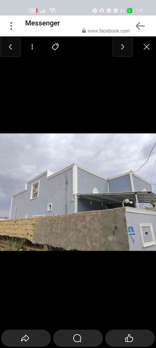 دار للايجار في منطقه حي الامين الاول 
#سعر  #الايجار 300 قفل
تفاصيل الدار مساحه 170متر 
يحتوي على غرفتين _صاله كبيره _استقبال _صحيات _مطبخ_ممرر خارجي 
كهرباء ثري فريز ماء قوي 
تانكي وكيزر  وماطور من ضمن البيت 
تبليط مقرنص 
بناء حديث البيت جاهز للسكن 
للاتصال والاستسفار اكثر
***********
***********
