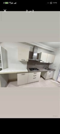 للبيع كاونتر خشب بالن برس ٥,٨٠ سم موديل تركي مع ساحبة وطباخ وفرن كهربا...