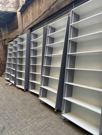 فاترينات خشب MDF • 20×100-30×100 ارتفاع250 • البصرة