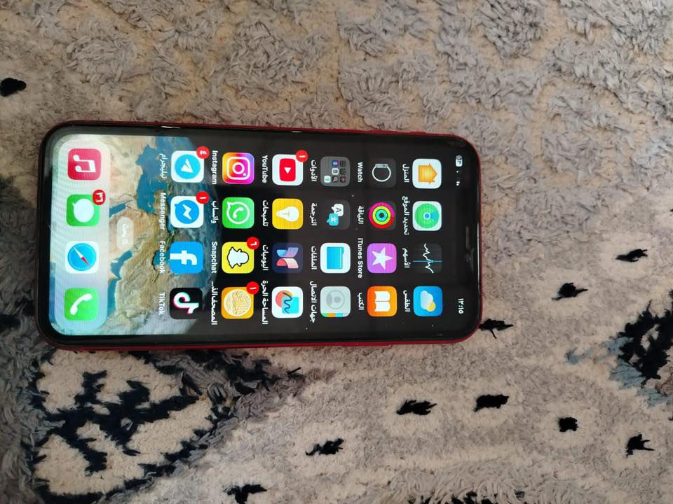 ايفون 11لون احمر نموذج m بطارية 100 عيبه بيه خطوط بالشاشة تطلع بس بالسواد سعره 250
يرهم مراوس حسب القناعة


**إذا كنت صاحب هذا الإعلان وتريد حذفه لأي سبب، رجاءا أرسل رسالة إلى الدعم الفني**