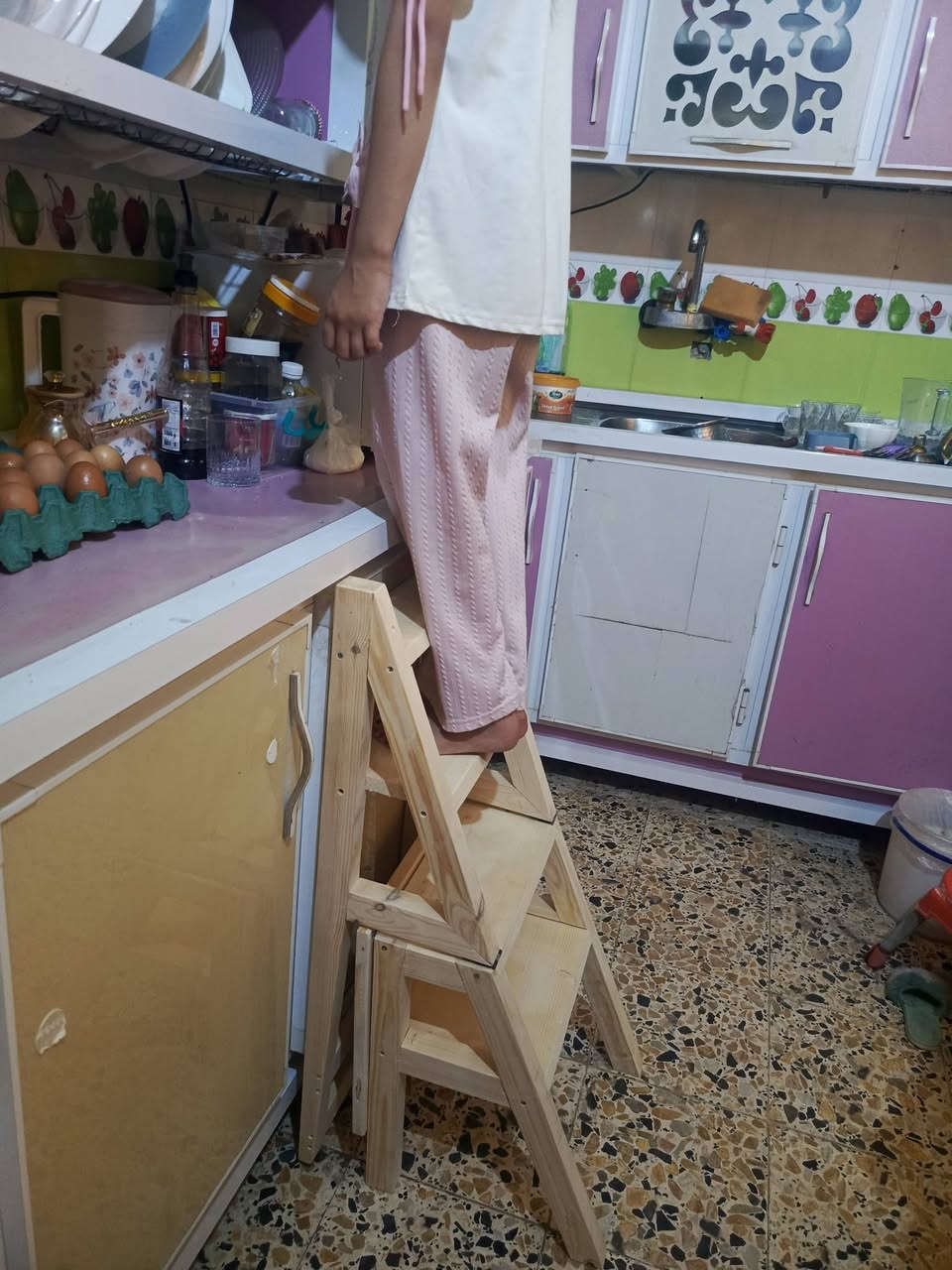 👍السلا عليكم 👍
يتوفر كراسي يتحول الى درج خدمي داخل المنزل للمطابخ وغرف الاخشاب وجميع المرتفعات داخل المنزل وكذالك مريح للجلوس ويتحمل اوزان  أكثر 100 كيلو يوجد توصيل
كافة محافظات العراق للاستفسار الاتصال اوخاص***********
