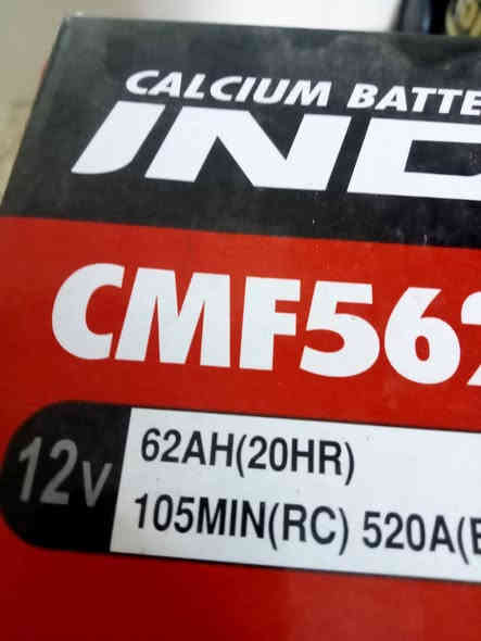 بطاريه للبيع حجم 62 امبير رايدا ب 25 الف ولقديم عنواني بغداد جميله رقمي *********** شرط ضمان اطيك بي ملاحظه ابيعلك مستخدم مستخدم معه هديه دبه مي راديتر اخظر اي سي ديلكو
