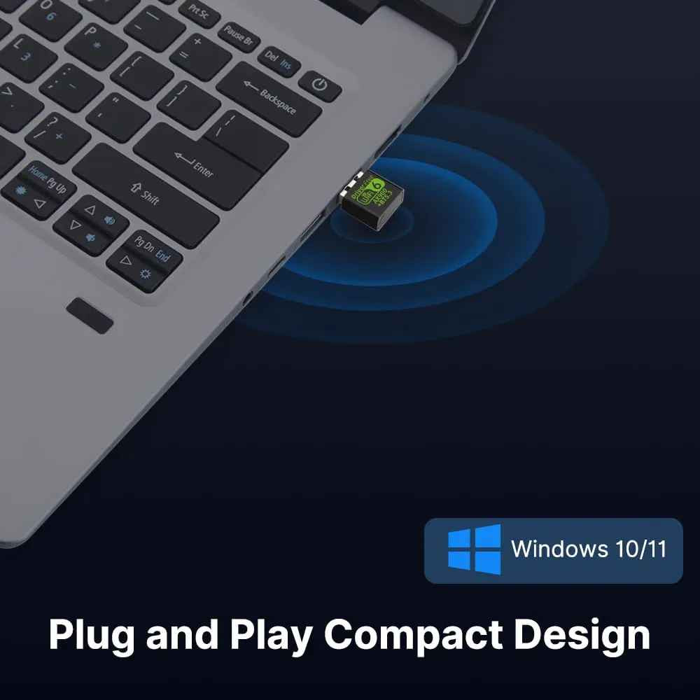 English  |  کوردی  |  عربي 

اسم المنتج: محول واي فاي 6 USB AX900 BT 5.3 WiFi USB للكمبيوتر مع شريحة RTL8851BU ثنائية النطاق 2.4GHz/5GHz حتى 900Mbps 
العلامة التجارية: DragoBug

الحالة: جديد
السعر: 14 الف دينار

متوفر توصيل لكل أنحاء العراق 🚕🚀🌀

⛔ مواصفات المنتج:-

واي فاي 6 فائق السرعة واتصال ثنائي النطاق - استمتع بسرعات فائقة تصل إلى 900 ميجابت في الثانية مع تقنية واي فاي 6 (802.11ax). يضمن التصميم ثنائي النطاق (2.4 جيجاهرتز + 5 جيجاهرتز) بث سلس بدقة 4 كيه وألعاب خالية من التباطؤ وتنزيلات سريعة، مع الحفاظ على التوافق مع أجهزة الراوتر القديمة (802.11a/b/g/n/ac)

تقنية بلوتوث 5.3 المتقدمة - استمتع باتصال لاسلكي محسن مع بلوتوث 5.3، يتميز باستهلاك أقل للطاقة وأداء فائق مضاد للتداخل. مثالي لتوصيل سماعات الرأس والكيبورد والماوس وأجهزة التحكم في الألعاب مع نطاق ممتد واتصالات مستقرة
شريحة تعريف RTL8851BU عالية الأداء - مدعوم بشريحة RTL8851BU الموثوقة، يوفر هذا المحول أداءً مستقرًا وموفر للطاقة مع استقبال لاسلكي محسن. يوفر الهوائي المدمج تغطية قوية للإشارة مع الحفاظ على تصميم صغير محمول. 

تركيب سهل التوصيل والتشغيل - احصل على اتصال على الفور مع التثبيت بدون برنامج تشغيل لأنظمة ويندوز 10/11. تضمن واجهة USB 2.0 العالمية توافقًا واسعًا مع معظم أجهزة الكمبيوتر واللاب توب - ببساطة قم بتوصيله واستمتع بقدرات لاسلكية محسنة على الفور.

مثالي لسيناريوهات الاستخدام المتعددة - سواء كنت تلعب أو تعمل عن بعد أو تجري مكالمات فيديو أو تبث محتوى عالي الدقة، فإن هذا المحول هو الحل الأمثل لترقية سطح المكتب أو اللاب توب الخاص بك إلى أحدث تقنية واي فاي 6 وبلوتوث 5.3 للحصول على أداء لاسلكي فائق.
----------------------------------------------------------

ناوی بەرهەم: ئەداپتەری USB وایفای AX900 BT 5.3 بۆ کۆمپیوتەر بە چیپسێتی RTL8851BU دوو باند 2.4GHz/5GHz تا 900Mbps
 مارکە: DragoBug

 مەرج: نوێ

 نرخ: 14 هەزار دینار

 گەیاندن لە سەرتاسەری عێراق بەردەستە 🚕🚀🌀

 ⛔ تایبەتمەندییەکانی بەرهەم:

 پەیوەندی دوو باند وایفای ٦ی خێرا - چێژ لە خێرایی خێرا و گەورە وەربگرە تا ٩٠٠ مێگابایت لە چرکەیەکدا لەگەڵ تەکنەلۆژیای وایفای ٦ (٨٠٢.١١ax).  دیزاینی دوو باند (2.4GHz + 5GHz) دڵنیای دەدات لە ستریمینگی 4K بە شێوەیەکی نەرم و یاریکردن بەبێ دواکەوتن و دابەزاندنی خێرا، لە هەمان کاتدا گونجان لەگەڵ ڕاوتەرە میراتییەکان (802.11a/b/g/n/ac) دەپارێزێت.

 تەکنەلۆژیای پێشکەوتووی بلوتوس ٥.٣ - چێژ لە پەیوەندی بێ وایەر وەربگرە لەگەڵ بلوتوس ٥.٣، کە تایبەتمەندی کەمتر بەکارهێنانی کارەبا و کارایی بەرزی دژە دەستێوەردانی هەیە.   ئایدیاڵە بۆ بەستنەوەی هێدفۆن و کیبۆرد و مشک و کۆنترۆڵکەری یارییەکان بە مەودای درێژکراوە و پەیوەندی جێگیر.

 چیپی RTL8851BU بە توانای بەرز – بە چیپی متمانەپێکراو RTL8851BU کاردەکات، ئەم ئەداپتەرە کارایی جێگیر و وزە-کارامە پێشکەش دەکات لەگەڵ وەرگرتنی بێ وایەر بەرزکراوە.  ئەنتێنەی ناوەکی ڕووپۆشێکی بەهێزی سیگناڵەکان دابین دەکات لە هەمان کاتدا دیزاینێکی بچووک و گەورە دەپارێزێت.

 دامەزراندنێکی ئاسان بۆ پلاگ و پلەی – دەستبەجێ پەیوەندی بە دامەزراندنی بێ شۆفێرەوە بۆ ویندۆز ١٠/١١ بکە.  ڕووکاری گشتگیر USB 2.0 دڵنیای دەدات لە گونجانی فراوان لەگەڵ زۆربەی کۆمپیوتەر و لاپتۆپەکان – بە سادەیی بیخە ناوەوە و چێژ لە توانا بێ وایەرەکانی بەرزکراوە وەربگرە دەستبەجێ.

 ئایدیاڵە بۆ چەندین سیناریۆی بەکارهێنان – جا تۆ یاری بکەیت، لە دوورەوە کار دەکەیت، پەیوەندی ڤیدیۆیی بکەیت، یان ناوەڕۆکی HD پەخش دەکەیت، ئەم ئەداپتەرە چارەسەرێکی تەواو و گونجاوە بۆ بەرزکردنەوەی مێزەکەت یان لاپتۆپەکەت بۆ نوێترین تەکنەلۆژیای وای فای ٦ و بلوتوس ٥.٣ بۆ کارایییەکی بێ وایەرێکی بەرز.

 - ...
Product Name: AX900 BT 5.3 WiFi USB Adapter for PC with RTL8851BU Dual-Band 2.4GHz/5GHz Chipset up to 900Mbps
Brand: DragoBug

Condition: New

Price: 14,000 IQD

Delivery available throughout Iraq 🚕🚀🌀

⛔ Product Specifications:

Superfast WiFi 6 Dual-Band Connectivity - Enjoy blazing-fast speeds up to 900Mbps with WiFi 6 (802.11ax) technology. The dual-band design (2.4GHz + 5GHz) ensures smooth 4K streaming, lag-free gaming, and fast downloads, while maintaining compatibility with legacy routers (802.11a/b/g/n/ac).

Advanced Bluetooth 5.3 Technology - Enjoy enhanced wireless connectivity with Bluetooth 5.3, featuring lower power consumption and superior anti-interference performance.  Ideal for connecting headphones, keyboards, mice, and game controllers with extended range and stable connections.

High-performance RTL8851BU chip – Powered by the reliable RTL8851BU chip, this adapter delivers stable and energy-efficient performance with enhanced wireless reception. The built-in antenna provides strong signal coverage while maintaining a compact and portable design.

Easy plug-and-play installation – Get connected instantly with driver-free installation for Windows 10/11. The universal USB 2.0 interface ensures broad compatibility with most PCs and laptops – simply plug it in and enjoy enhanced wireless capabilities instantly.

Ideal for multiple usage scenarios – Whether you're gaming, working remotely, making video calls, or streaming HD content, this adapter is the perfect solution to upgrade your desktop or laptop to the latest Wi-Fi 6 and Bluetooth 5.3 technology for superior wireless performance.

- ... بغداد, العراق


**إذا كنت صاحب هذا الإعلان وتريد حذفه لأي سبب، رجاءا أرسل رسالة إلى الدعم الفني**