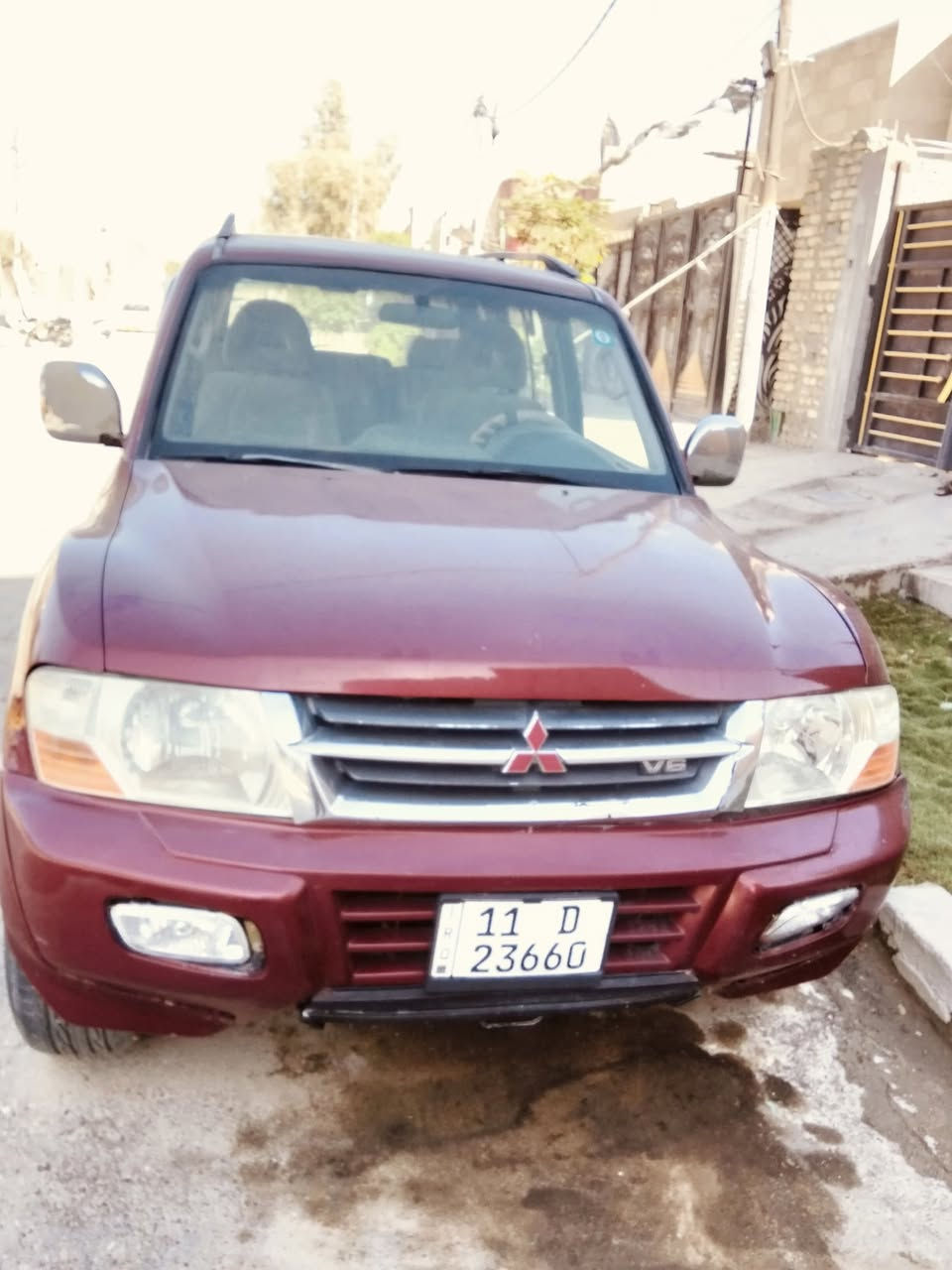 السلام عليكم
سيارة باجيرو مصبوغ عام للجمالية  باسمي مشروع وطني تحويل ثاني يوم سياره جاهزه مديل ٢٠٠٢ رقم انكليزي رايدها ب٧٠ورقه وبيها مجال  سيارة خير من الله الشراي يتصل على هذا الرقم *********** 

 ملاحظة / للبيع فقط وليس المرواس .
