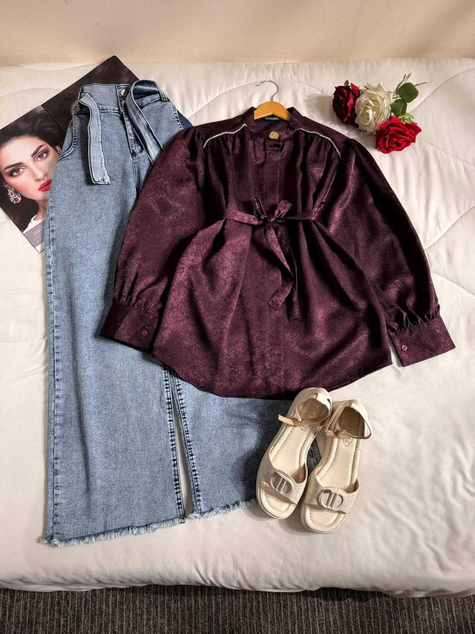 الاستفسار والحجز فقط واتساب+9647775744834
🧶🧶نوع الخامة القميص  جسيكا  البنطلون  جينز تركي  ❤️
السعر.السيت.40
المقاسات   38🌹40🌹42🌹44🌹46🌹


**إذا كنت صاحب هذا الإعلان وتريد حذفه لأي سبب، رجاءا أرسل رسالة إلى الدعم الفني**